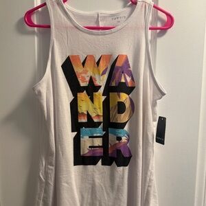 TORRID Women's WANDER Workout Tank Top, Size 00, NEW NWT!